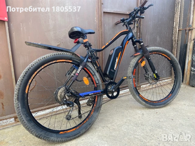 Електрически велосипед Fischer 27”, снимка 4 - Велосипеди - 50920667