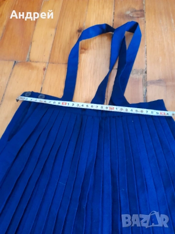 Стара ученическа плисирана пола #4, снимка 5 - Други ценни предмети - 53862522