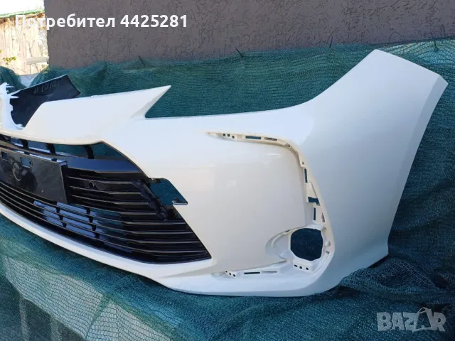 предна броня с решетка  Toyota Corolla e210 sedan 2019-2024 г. #1010V., снимка 2 - Части - 50003719