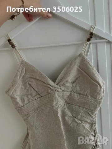 Продавам къса рокля на Зара , снимка 3 - Рокли - 51799603