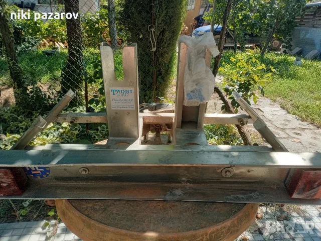 багажник шосеен велосипед за теглич