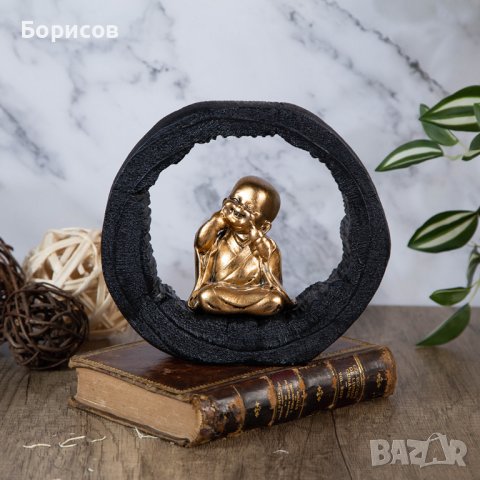 Буда Бебета Ринг 3бр. Не чух Не Видях и Не Разбрах, снимка 4 - Декорация за дома - 42085384