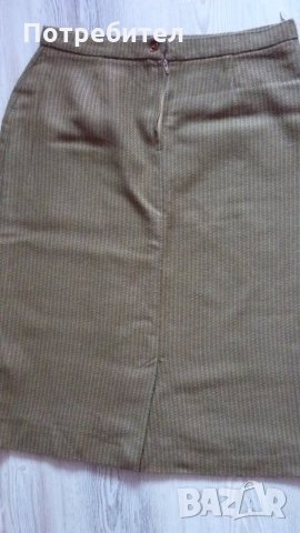 Вълнена пола с подплата L-ХL, снимка 5 - Поли - 34662558