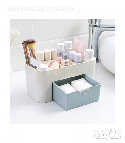 ПЛАСТМАСОВ ОРГАНАЙЗЕР ЗА ГРИМОВЕ С МИНИ ЧЕКМЕДЖЕ - код 2009, снимка 7 - Органайзери - 33965718