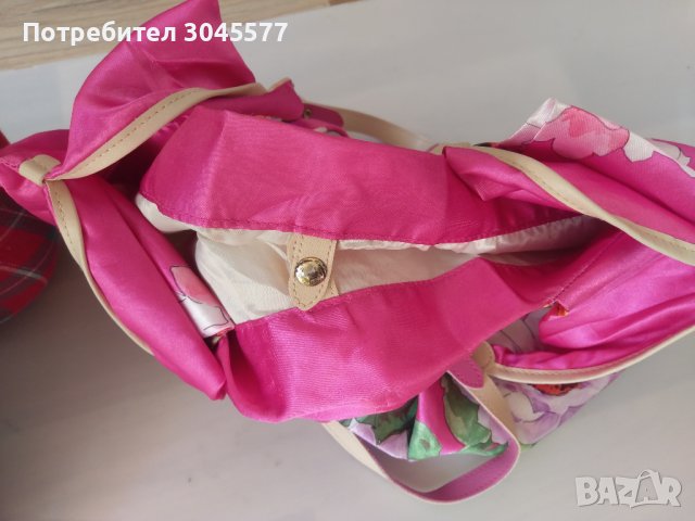Чадър и чанта лятна, комплект, ново, снимка 4 - Чанти - 39705329