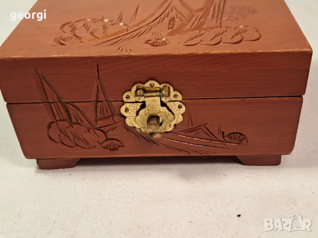 дървена кутия за бижута 21/5, снимка 3 - Декорация за дома - 49213488