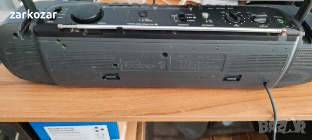 Радиокасетофон Sanyo, снимка 5 - Радиокасетофони, транзистори - 51652311