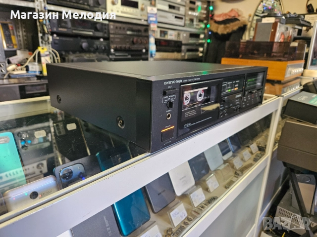 Триглав касетен дек ONKYO Integra TA-2350 В отлично техническо и визуално състояние., снимка 7 - Декове - 52488384