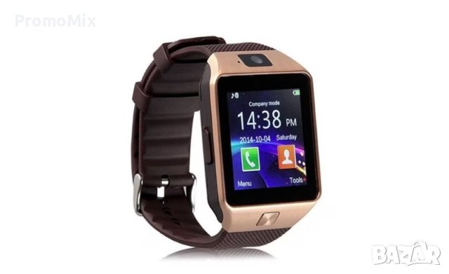 Смарт часовник с карта Ledvin Smart Watch DZ09 камера Sim карта bluetooth , снимка 3 - Смарт часовници - 41918584