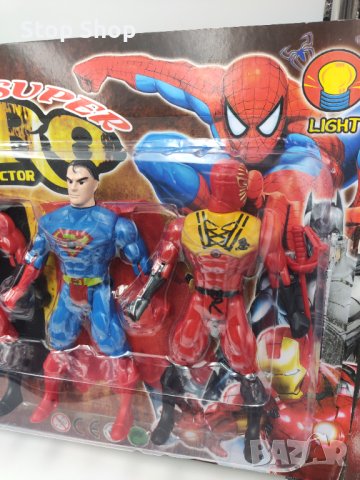 Фигурки Batman Spider Man Superman , снимка 2 - Кукли - 40887503