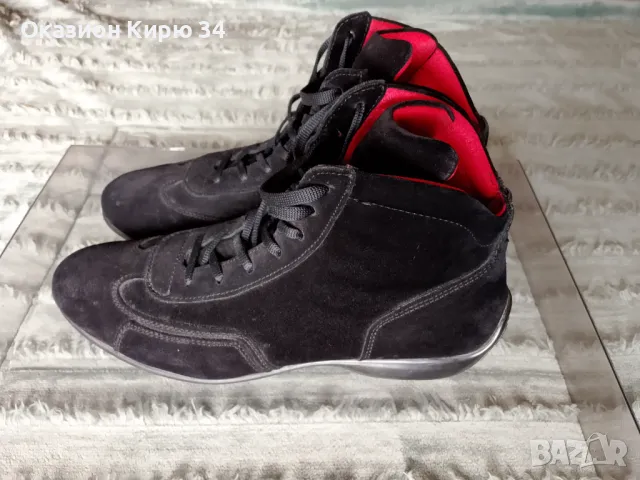 Боти шофьорски велурени Sabelt, снимка 5 - Мъжки боти - 49645657