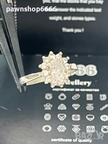 Сребърен пръстен 925, снимка 3 - Пръстени - 50466728