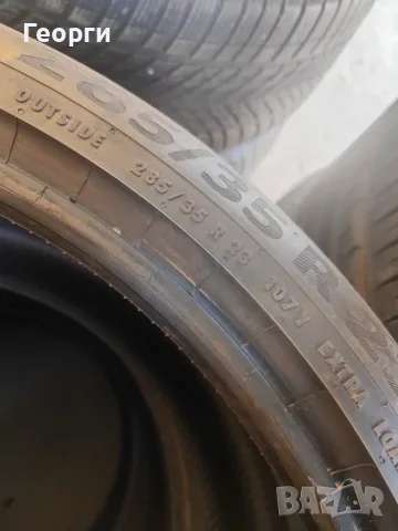 2бр.летни гуми 285/35/23 Continental, снимка 6 - Гуми и джанти - 55808556