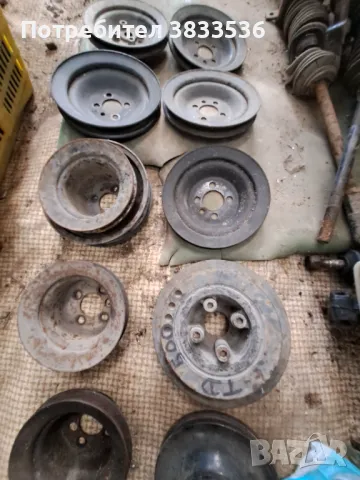 Ролки (шайби) за колянов вал , и водна помпа + хидравлична Vw Golf Mk2, снимка 5 - Части - 49921870