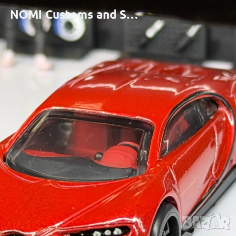 Hot Wheels Bugatti Chiron custom , снимка 12 - Коли, камиони, мотори, писти - 53326039