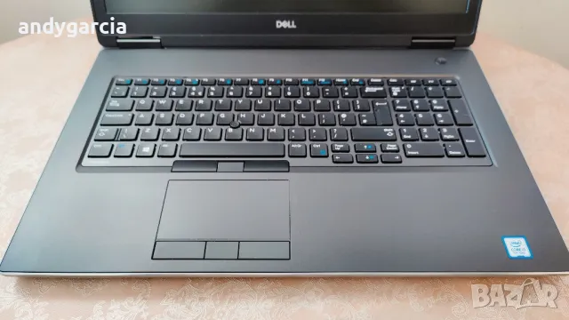 Dell Precision 7740/Intel Core i5-9400H/Radeon WX7130 8GB/16GB RAM/512GB SSD NVMe/17.3 HD+ матов, снимка 8 - Лаптопи за работа - 46769340