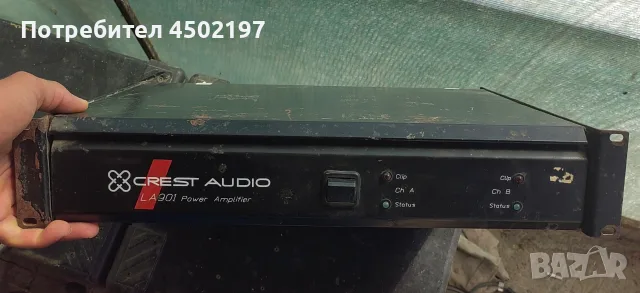 стъпало CREST AUDIO LA901 и миксер , снимка 4 - Други - 55876304