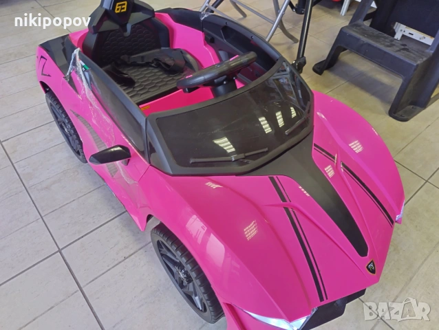 X Акумулаторна кола CORDOBA розова, снимка 7 - Детски велосипеди, триколки и коли - 53569563