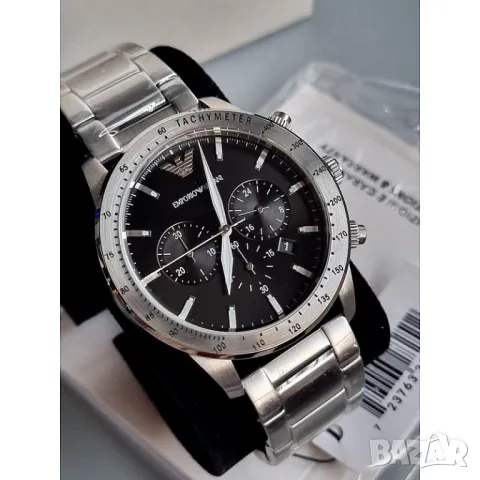 Emporio Armani AR11241 Mario Chronograph, снимка 6 - Мъжки - 47393336
