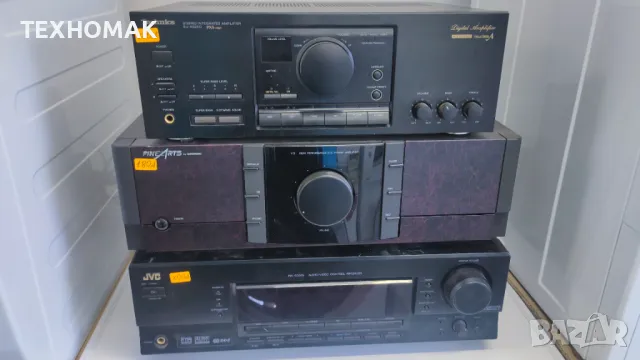 Ресивъри внесени от Германия.TECHNICS GRUNDIG JVC