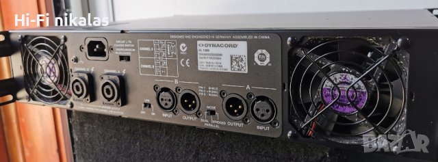 професионално стъпало усилвател DYNACORD SL 1200  , снимка 10 - Ресийвъри, усилватели, смесителни пултове - 44416482