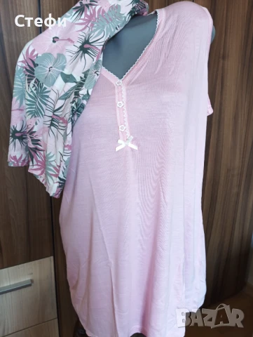 Дамска пижама с шорти 3XL и 4XL, снимка 3 - Пижами - 51091820