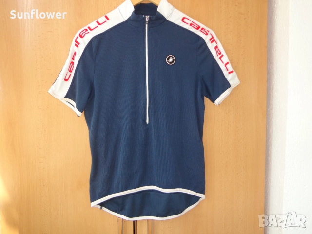 Вело джърси топ CASTELLI размер S  , снимка 3 - Спортни дрехи, екипи - 51722669
