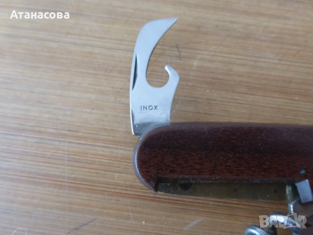 Джобно ножче 5 инструмента Solingen Солинген с калъф, снимка 6 - Ножове - 40623726