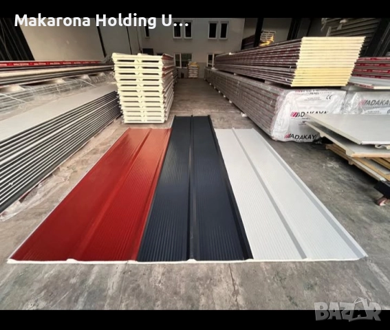 Сандвич панели за стена и покрив , снимка 4 - Строителни материали - 51505284