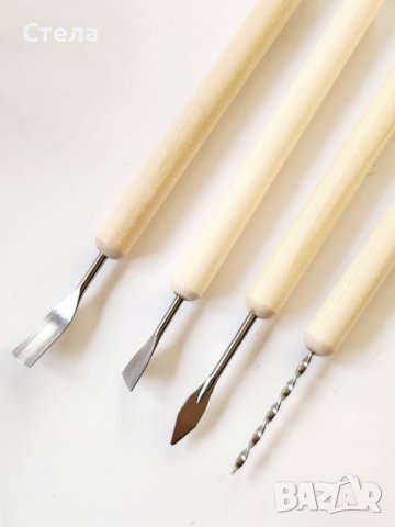 4бр инструменти за моделиране, снимка 2 - Други - 44175215