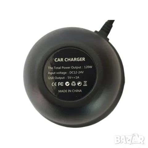 Разклонител за запалка с 2 гнезда и USB порт 120 W, снимка 3 - Аксесоари и консумативи - 55863028