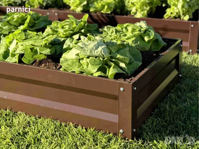 ПРОМОЦИЯ! Градинска леха Primaterra сив/кафяв/зелен цвят, снимка 9 - Градинска техника - 47115586