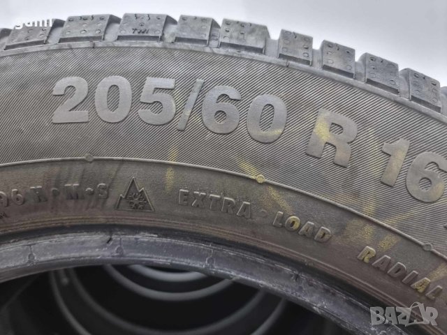 2бр зимни гуми 205/60/16 Continental C356 , снимка 3 - Гуми и джанти - 42717663