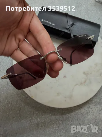 Оригинални слънчеви очила Montblanc 🕶️, снимка 2 - Други - 56076169