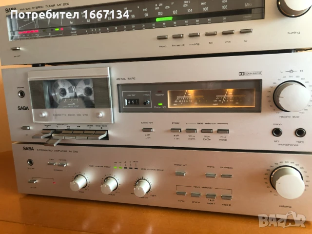 SABA MI-210/MT-200/CD-270, снимка 12 - Аудиосистеми - 51130301