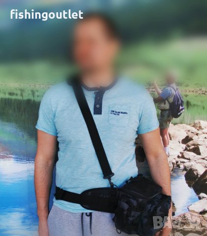 Рибарска чанта за спининг за носене на кръста Osako OS0035, снимка 8 - Такъми - 39793227