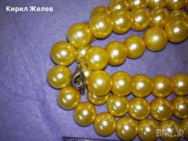 ИЗИСКАНО КРАСИВО ПЕРЛЕНО АРТ ДЕКО СТИЛ КОЛИЕ ГЕРДАН ЧЕШКИ ПЕРЛИ 34694, снимка 9 - Колиета, медальони, синджири - 39193067