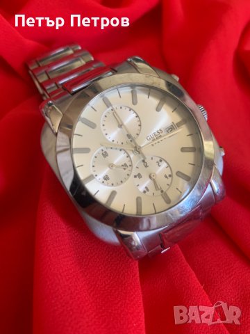 GUESS I10135G2 100M Water Resistant ТОП СЪСТОЯНИЕ! НЕ Е РЕПЛИКА!, снимка 5 - Мъжки - 41064508