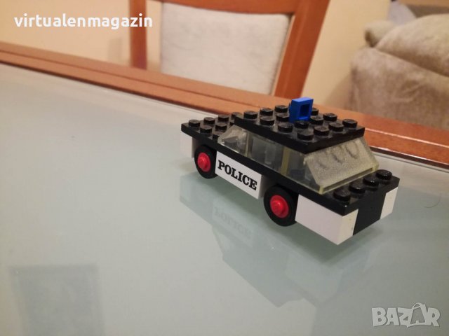 Много стар Конструктор Лего - LEGO Police 611 - Полицейска кола, снимка 2 - Колекции - 39580444