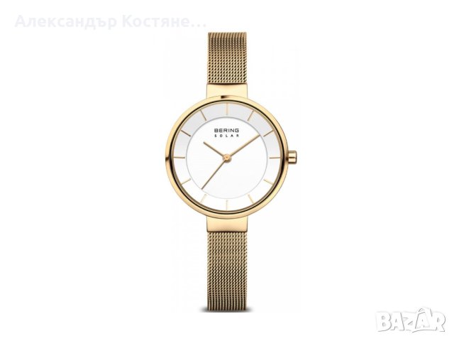 Дамски часовник Bering SLIM SOLAR - 14631-324, снимка 1 - Дамски - 40607815