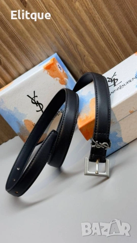 колани от естествена кожа в кутия ysl saint laurent , снимка 4 - Колани - 53458901