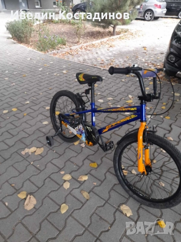 Детски велосипед  BYOX MASTER PRINCE 20" СИН, снимка 3 - Велосипеди - 51807220