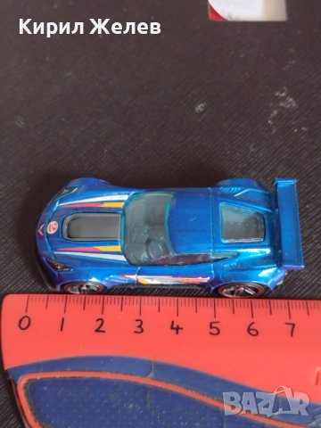 Метална количка CORVETTE C7 R MADE IN MALAYSIA рядка за КОЛЕКЦИЯ 17730, снимка 10 - Колекции - 40676059