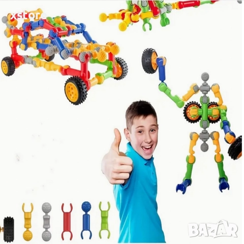 Образователен и забавен детски конструктор, снимка 7 - Конструктори - 52739582