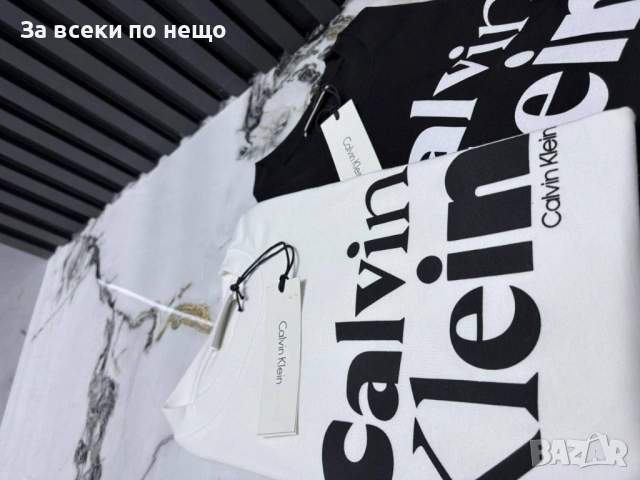 Calvin Klein Мъжка Тениска👕Мъжка Блуза С Къс Ръкав Келвин Клайн - Различни Цветове Код A1281, снимка 2 - Тениски - 53530883