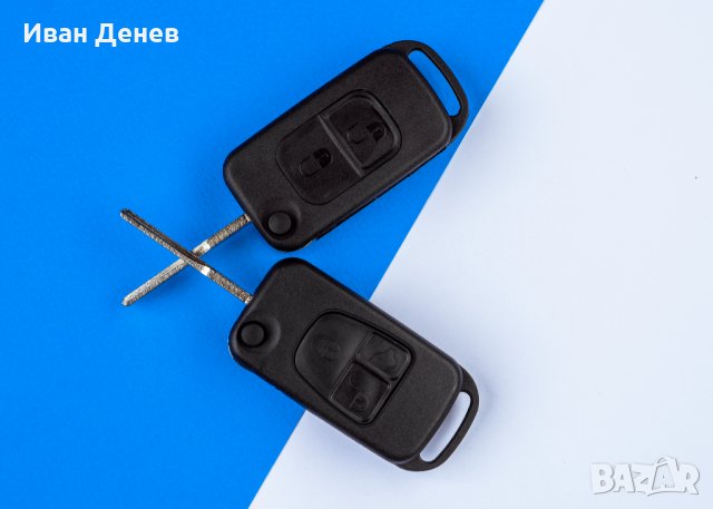 Кутийка ключ за Mercedes Benz / Мерцедес сгъваема Дистанционно, снимка 3 - Аксесоари и консумативи - 34321431