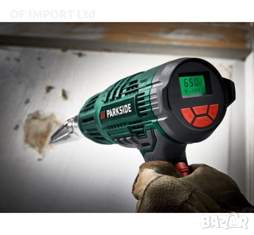 Дигитален Пистолет За Горещ Въздух PARKSIDE PHLGD 2000 B4, снимка 2 - Други инструменти - 51741485