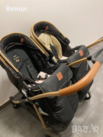 Продавам  количка за близнаци на Чиполино почти като нова неизползвана в гаранция опакована в кашон., снимка 2 - Стоки за близнаци - 44498873