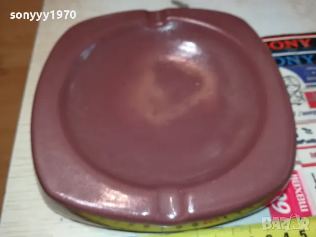 ГОЛЯМ КЕРАМИЧЕН ПЕПЕЛНИК 1405251425, снимка 3 - Антикварни и старинни предмети - 50285808