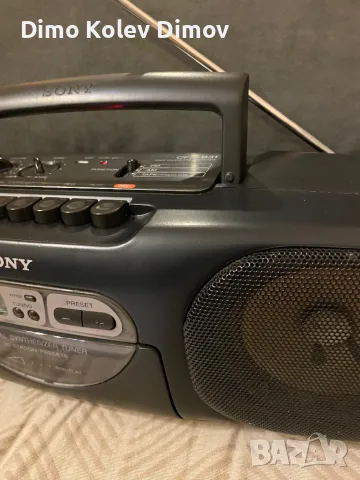 SONY Касетофон CFS B31. Като Чисто Нов!, снимка 3 - Радиокасетофони, транзистори - 47940825